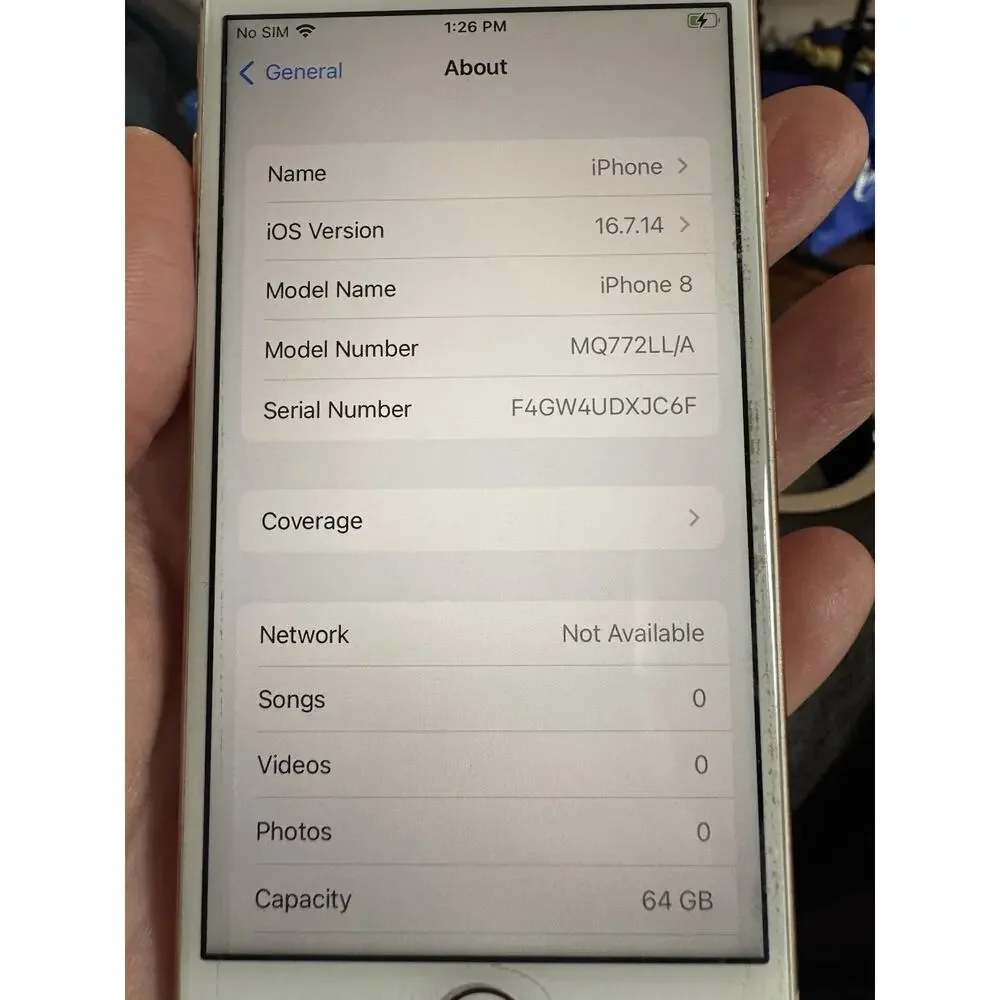 Apple iPhone 8 Plus 64GB Unlocked Rose Gold Color